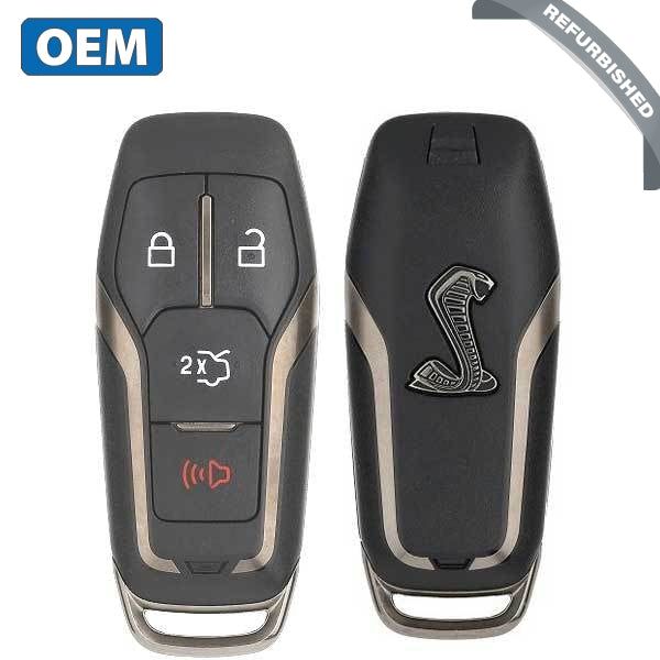 2015-2017 Ford Mustang / 4-Button Smart Key / PN: 164-R8143 / M3N-A2C31243800 (1 WAY) (OEM Refurb) - UHS Hardware