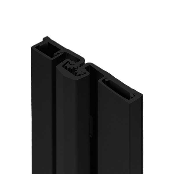 Select Hinges - 57 - 83" - Geared Full Surface Continuous Hinge - Black - Heavy Duty - UHS Hardware