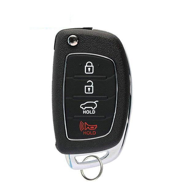 2013-2016 Hyundai Santa Fe / 4-Button Flip Key Remote / PN: 95430-4Z101 / TQ8-RKE-3F04 (AFTERMARKET) - UHS Hardware