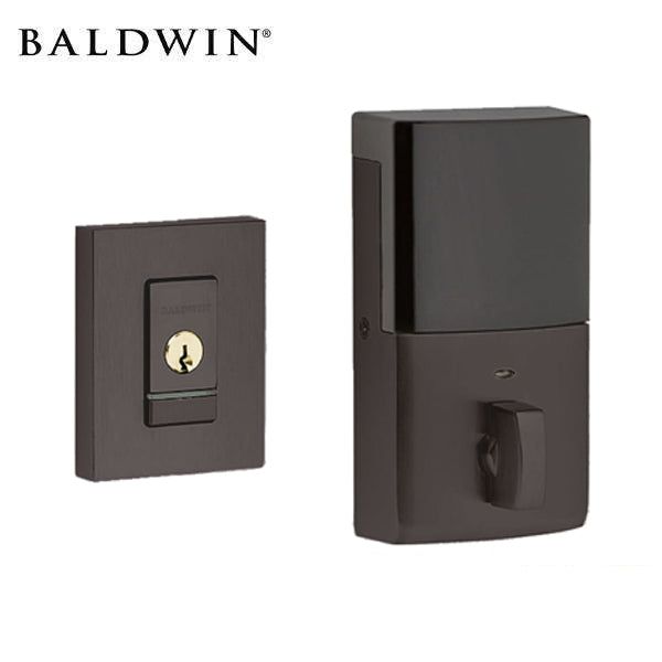 Baldwin Estate Evolved - 8220.B Contemporary Electronic Deadbolt - Singl Cyl  - Bluetooth - 112 - Venetian Bronze - Grade 2 - UHS Hardware