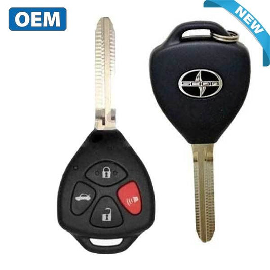 2013-2015 Scion FR-S / 4-Button Remote Head Key / PN: SU003-01445 / HYQ12BBY (G Chip) (OEM) - UHS Hardware