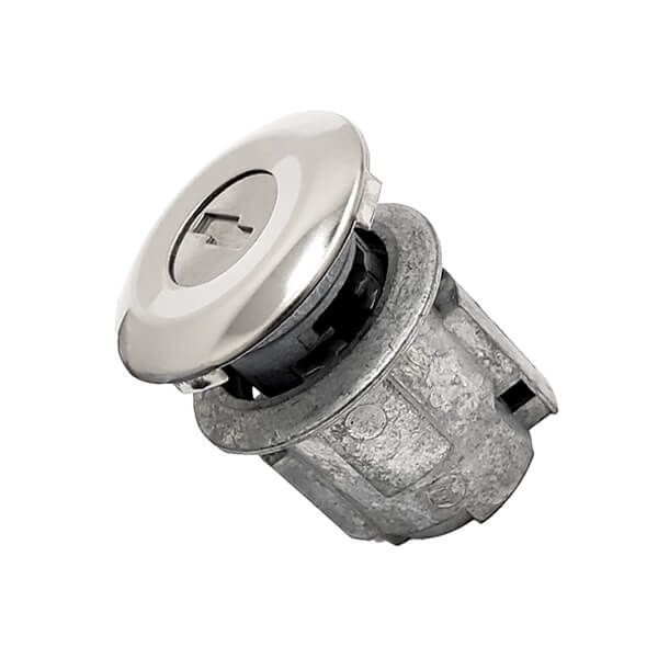 1986-2008 Ford  / H54 / 10 Cut / Door Lock Service Pack / Un-Coded / Chrome Cap / D-42-221 (ASP) - UHS Hardware