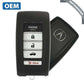 2018-2019 Acura Tlx / 5-Button Smart Key Pn: 72147-Tz3-A81 Kr5995364(Oem Refurb)