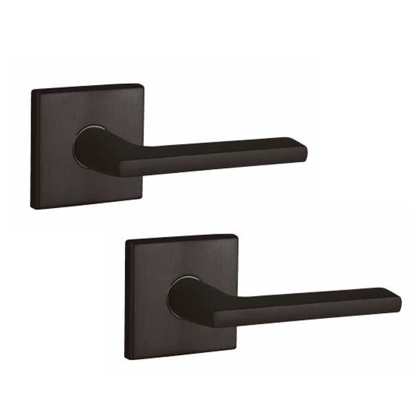 Baldwin Estate - 5162 Leverset - R017 Square Rose - 102 - Oil Rubbed Bronze - Passage - Grade 2 - UHS Hardware