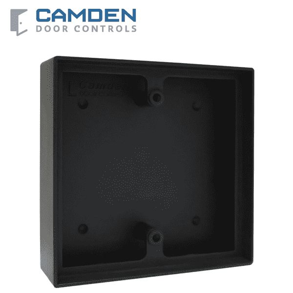 Camden CM-43LP - Surface Box - Shallow Depth - Flame/Impact Resistant Black Polymer ABS - UHS Hardware