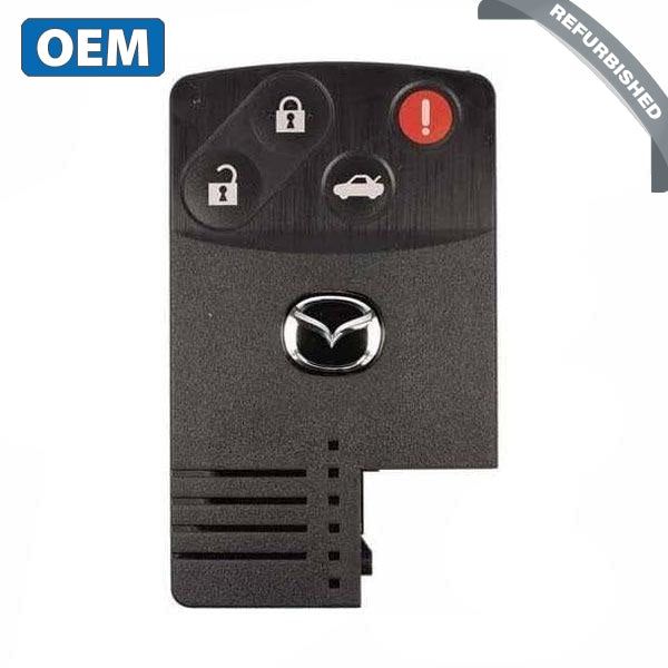 2004-2011 Mazda MX-5 Miata RX-8 / 4-Button Smart Card Key / PN: NFY7-67-5RYB / BGBX1T458SKE11A01 (OEM Refurb) - UHS Hardware