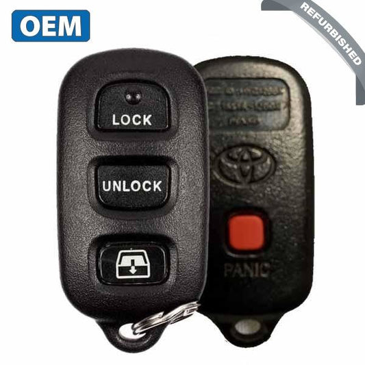 1999-2009 Toyota Sequoia / 4-Button Keyless Entry Remote / PN: 89742-0C030 / HYQ12BBX (OEM) - UHS Hardware