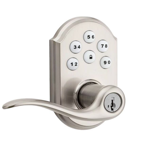 Kwikset - SmartCode 912TNL-TRL -  Electronic Leverset  - Zigbee Technology - 15 - Satin Nickel - SmartKey Technology - Grade 2 - UHS Hardware