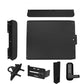 Lockey - ED60B - Edge Panic Shield Security Kit - With Jamb Stop , Keypad Lock and Gate Box  - Black - UHS Hardware