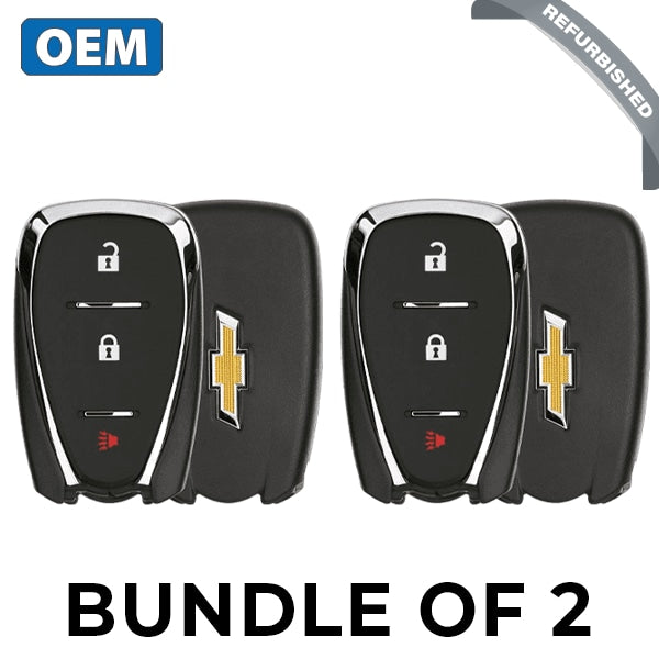 2X 2016-2020 Chevrolet Spark / Sonic 3-Button Smart Key Pn: 13585723 Hyq4Aa (Bundle Of 2)