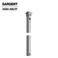 Sargent - 12-L980 - Lockable Steel Mullion For 12-8800 Rim Exit Device - Fire Rated - 8' - Grade 1 - UHS Hardware