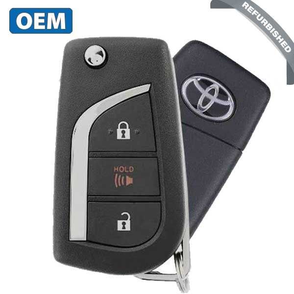 2019-2021 Toyota RAV4 / 3-Button Flip Key / PN: 89070-42G00 / HYQ12BFW (OEM Refurb) - UHS Hardware