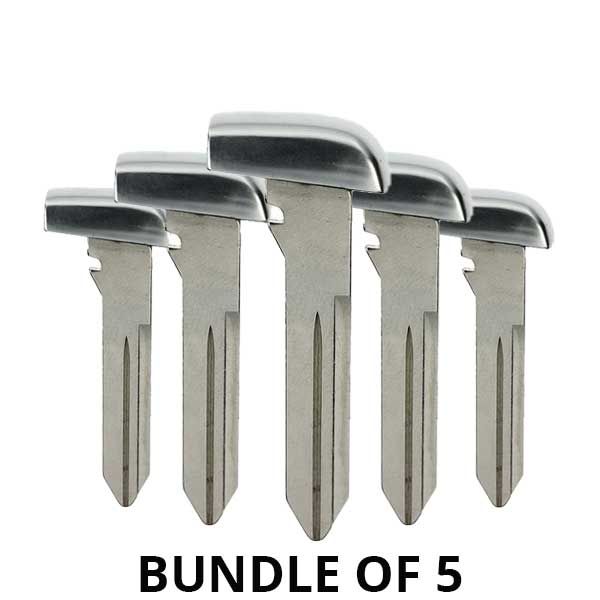 5 x Chrysler Dodge Jeep Y172 Emergency Key Blade (BUNDLE OF 5) - UHS Hardware