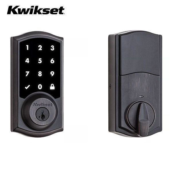 Kwikset - 916 - SmartCode Traditional Electronic Deadbolt - with Zigbee Technology - US11P - Venetian Bronze - Grade 2 - UHS Hardware