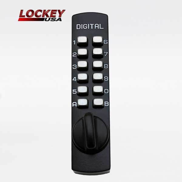 Lockey - C120 - Surface / Rim Mount Digital Keyless Combination Lock - UHS Hardware