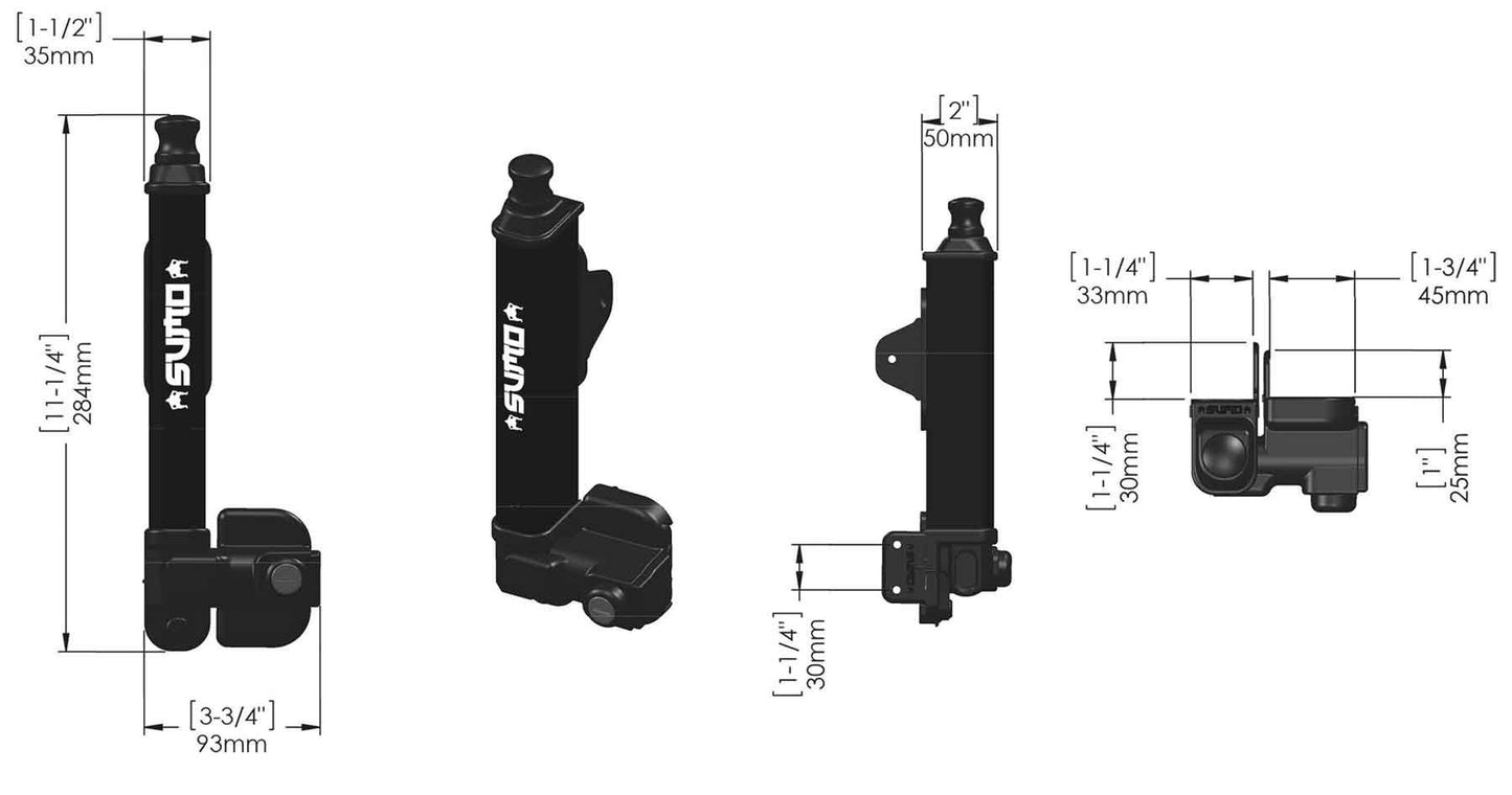 Lockey - SUMO PGL-25 -  Perimeter Gate Latch - UHS Hardware