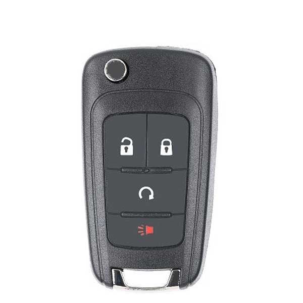 2010-2019 Chevrolet / 4-Button Flip Key / PN: FLIP-GM-4B3HS / OHT01060512 (AFTERMARKET) - UHS Hardware