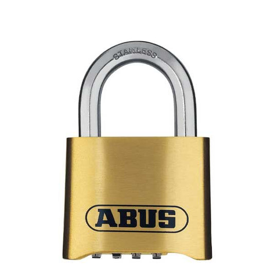 Abus - 180IB/50 C - Solid Brass - Marine / Outdoor -  4-Dial Resettable Padlock - UHS Hardware