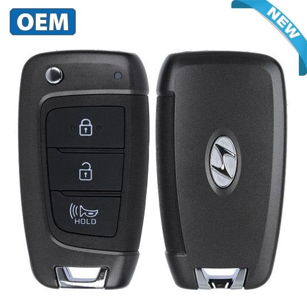 2020-2021 Hyundai Santa Fe / 3-Button Flip Key Pn: Rfk-Hy-S2300 Tq8-Rke-4F41 (Oem)