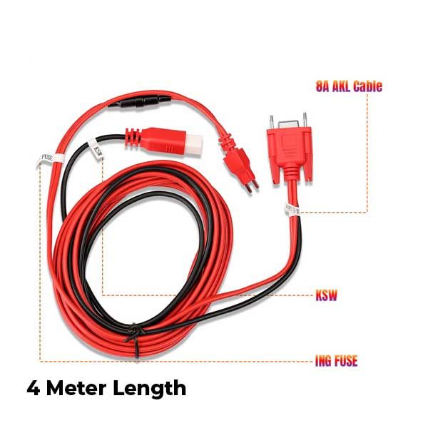 Autel - Toyota 8A Blade Connector Cable - (All Keys Lost) AKL Kit - UHS Hardware