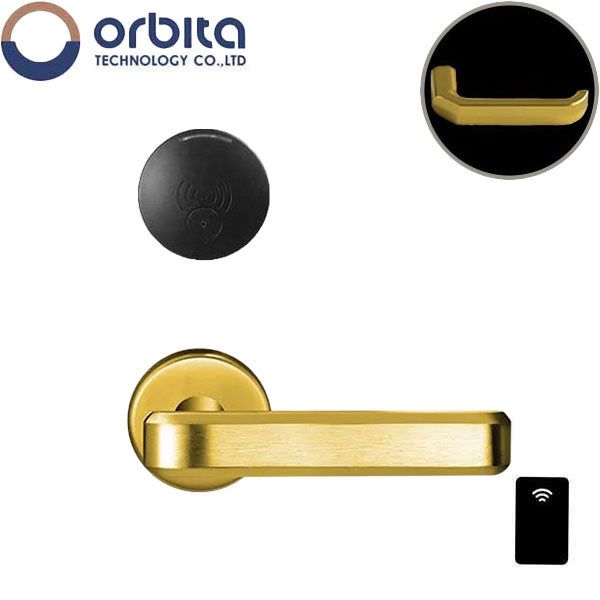 Orbita - S3079 - Mortise Hotel Lock - SPLIT Design - RFID - Optional Lever Style - 6 VDC - Optional Finish - Grade 2 - UHS Hardware