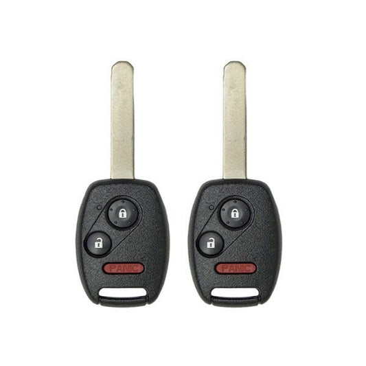 2 x Honda Pilot 2005-2008 / 3-Button Remote Head Key / CWTWB1U545 / (AFTERMARKET) (2 for 1) - UHS Hardware