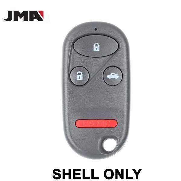 1997-2008 Honda / 4-Button Keyless Entry Remote SHELL for KOBUTAH2T / E4EG8DJ / OUCG8D-344H-A (JMA) - UHS Hardware