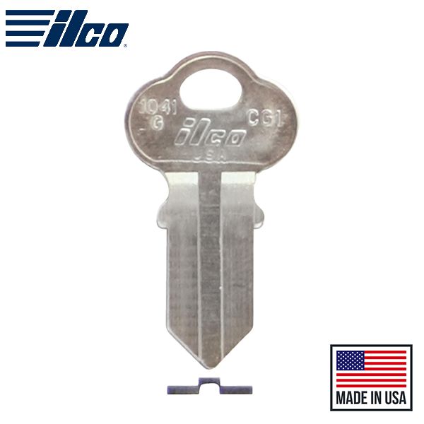 CG1-BR CHICAGO Key Blank - 4 Pin or Disc - ILCO - UHS Hardware