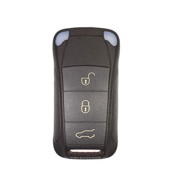 2004-2011 Porsche Cayenne / 4-Button Flip Key / 267-104-187 / KR55WK45032 / Keyless Go (AFTERMARKET) - UHS Hardware