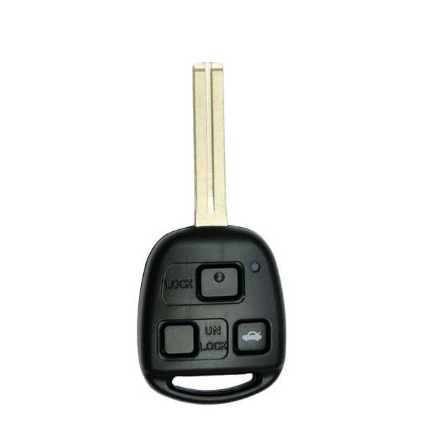 2001-2009 Lexus / 3-Button Remote Head Key / PN: 89070-50660 / HYQ12BBK (AFTERMARKET) - UHS Hardware