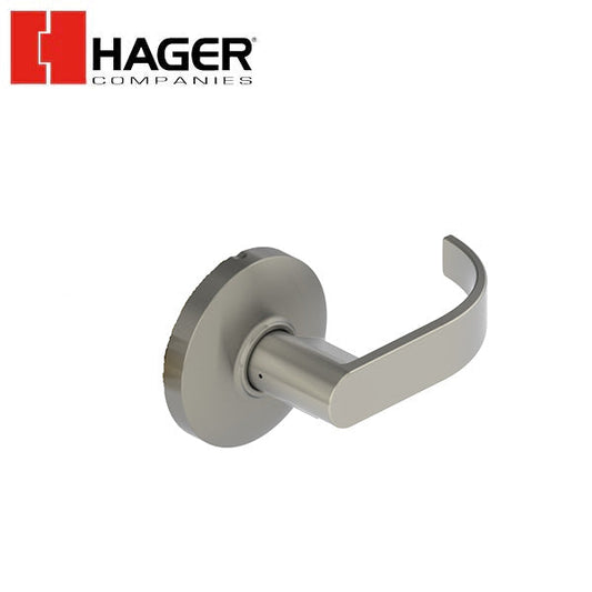 Hager - 3517 - Lever - Single Dummy - Satin Chrome - Optional Lever