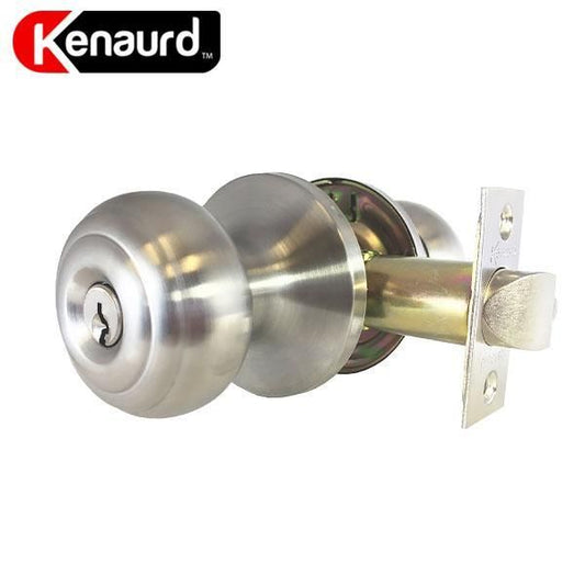 Premium Knobset Entrance Lock - Satin Chrome - UHS Hardware