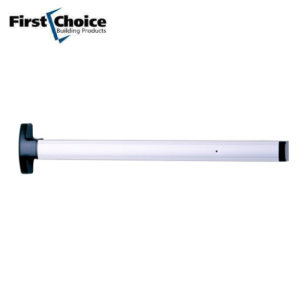 First Choice - 369036-CL - Concealed Vertical Rod Exit - Exit Only - No Trim - Aluminum Finish - 3 Foot - UHS Hardware