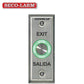 Seco-Larm - Piezoelectric Illuminated RTE Wall Plates w/ Timer & Pushbutton - Slimline - UHS Hardware