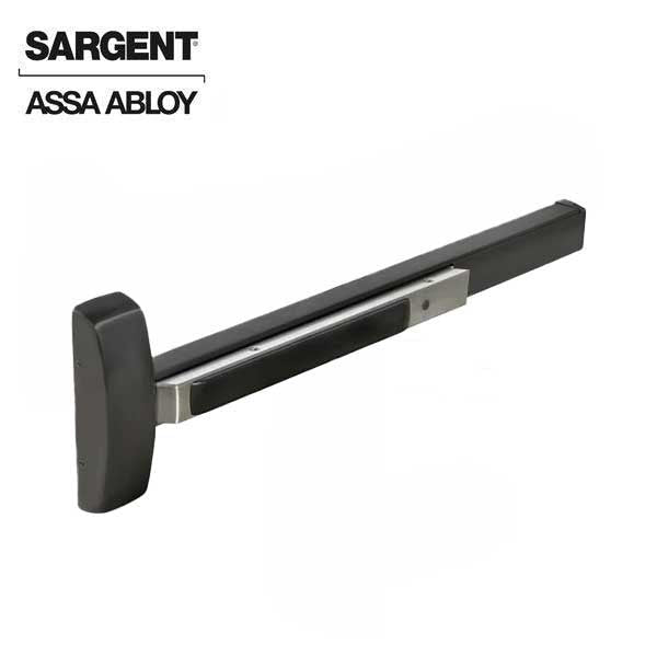 Sargent - 8610F - Concealed Vertical Exit Rod - Passage (Exit Only) - Electric Options - 36" x 84" - Black Suede - Grade 1 - UHS Hardware