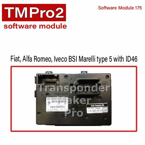 TM Pro 2 - Software Modules - Stellantis Group - UHS Hardware