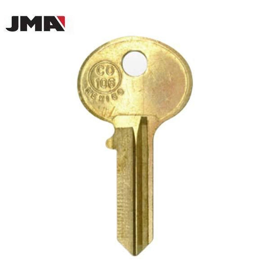 CO106 / H20 / HL1 Hudson 5-Pin Cabinet Key - Brass (JMA-HUD-3E) - UHS Hardware
