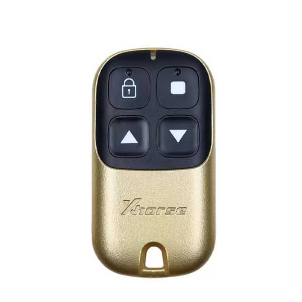 Xhorse - 4-Button Garage Door Remote Blank - Gold Finish ( XKXH02EN ) - UHS Hardware