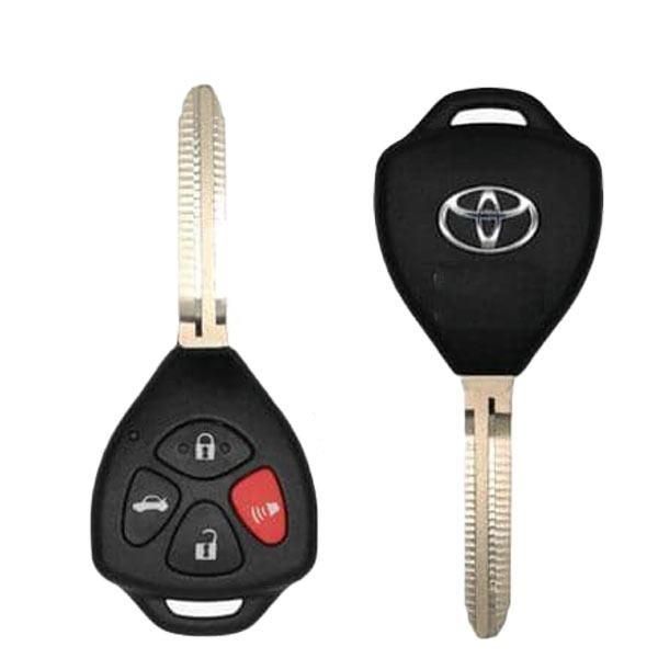 2010-2014 Toyota Yaris / 4-Button Remote Head Key / PN: 89070-33C40 / HYQ12BBY (G Chip) (OEM) - UHS Hardware