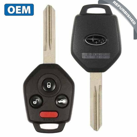 2011-2014 Subaru Tribeca / 4-Button Remote Head Key / PN: 57497-XA20A / CWTWB1U811 / 4D 62 Chip (OEM) - UHS Hardware