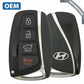 2013-2018 Hyundai Santa Fe / 4-Button Smart Key w/ Hatch / PN: 95440-4Z200 / SY5DMFNA04 (RSK-ULK078) - UHS Hardware