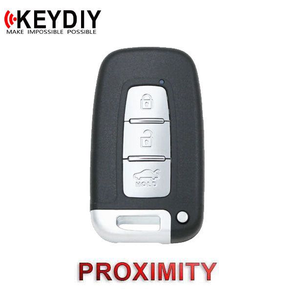 KEYDIY KIA / Hyundai Style 3-Button Universal Smart Key w/ Proximity Function (KD-ZB03-4) (KD-ZB04-3) - UHS Hardware