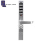 Trilogy DL1300 Narrow Stile Keypad Lever Lock w/ Audit Trail / Satin Chrome ( Alarm Lock ) - UHS Hardware