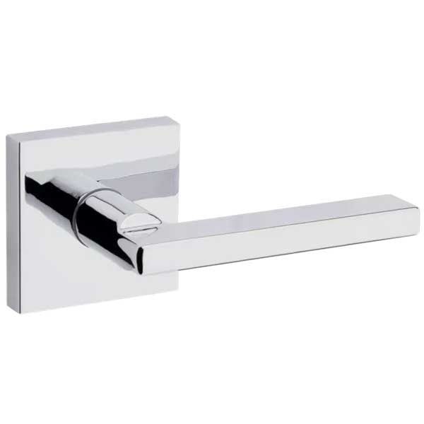 Kwikset - 154HFL - Halifax Passage Lever - Square Rose - 26 - Polished Chrome - Grade 2 - UHS Hardware