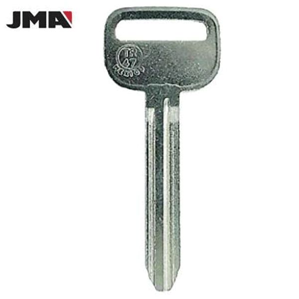 Toyota / Scion / Pontiac Small Head TR47 / X217 Metal Key (JMA-TOYO-15E) - UHS Hardware