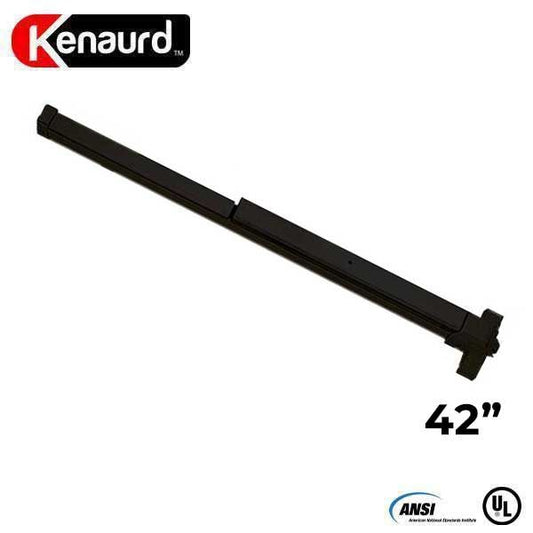 Heavy Duty Panic Bar - Exit Device - Grade 1 - Black Finish - 42" - UHS Hardware