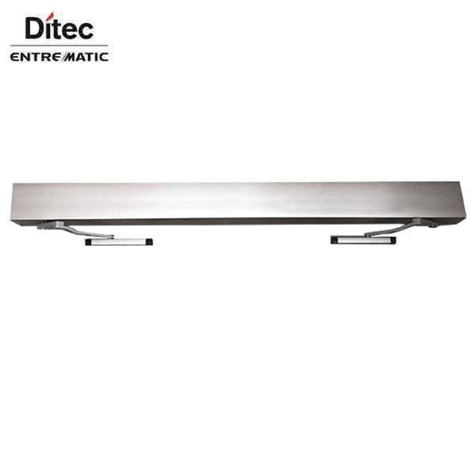 Ditec - HA8-SP - Standard Profile Swing Door Operator - Left PUSH- Right PUSH - Clear Coat - 75" For Double Doors - UHS Hardware