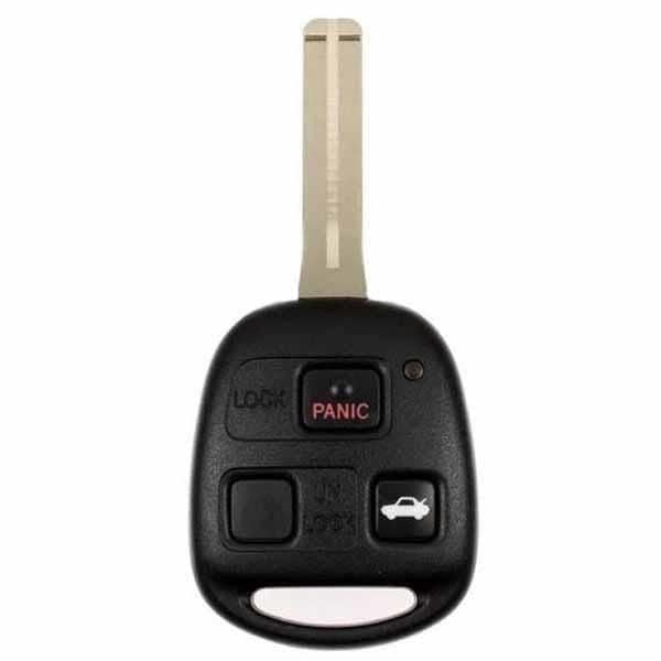 2001-2008 Lexus ES330 LS430 / 3-Button Remote Head Key / PN: 89070-33751 / HYQ12BBT (OEM) - UHS Hardware