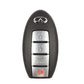 2006-2010 Infiniti M35 M45 / 4-Button Smart Key Pn: 285E3-Eh12A Cwtwbu735 (Oem)