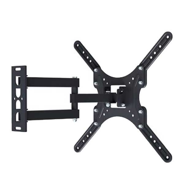 DynoTech - 180100 - Monitor TV Wall Mount - Dual Arm -  Tilt and Swivel - Vesa 400 x 400 - for 23-55” - Up to 66 Ibs - UHS Hardware